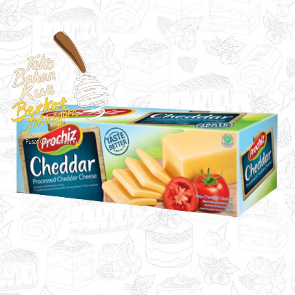 KEJU PROCHIZ CHEDDAR 2 KG / 1/2 CTN ( 4 PCS )