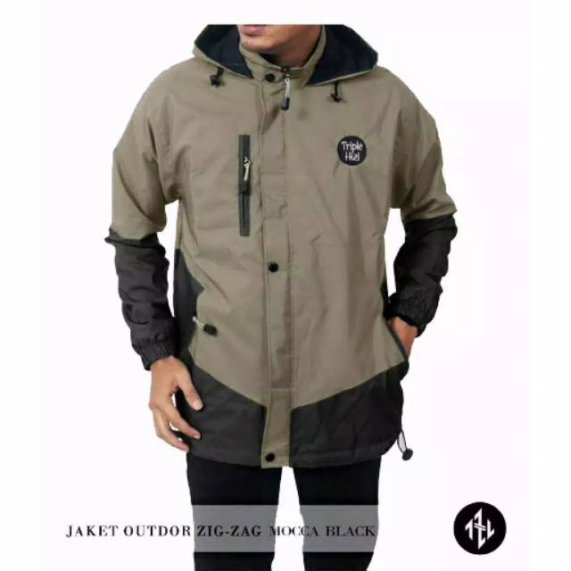 Jaket zigzag