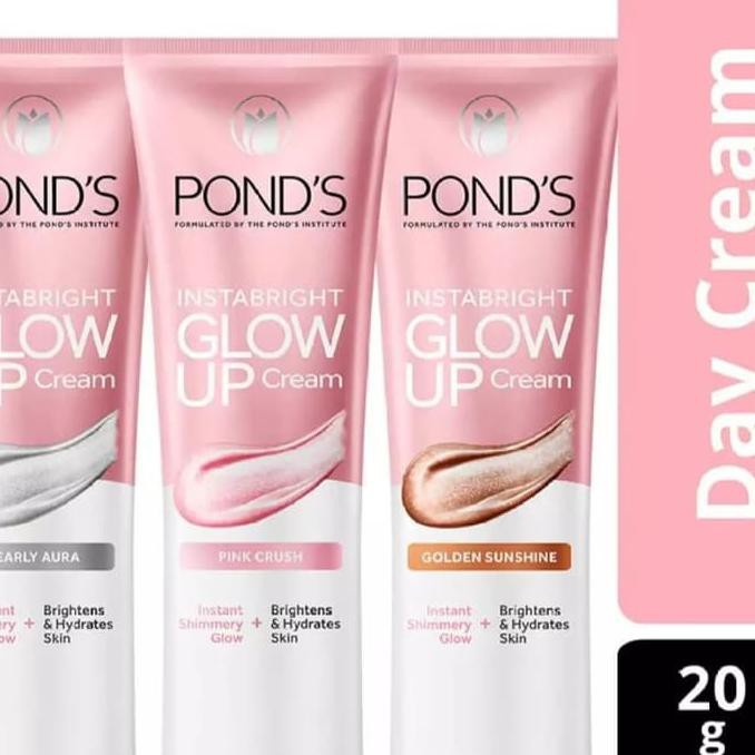 PRODUK BAGUS ~ PONDS INSTABRIGHT GLOW UP CREAM MOISTURIZER 20 GR PELEMBAB WAJAH MUKA MURAH
