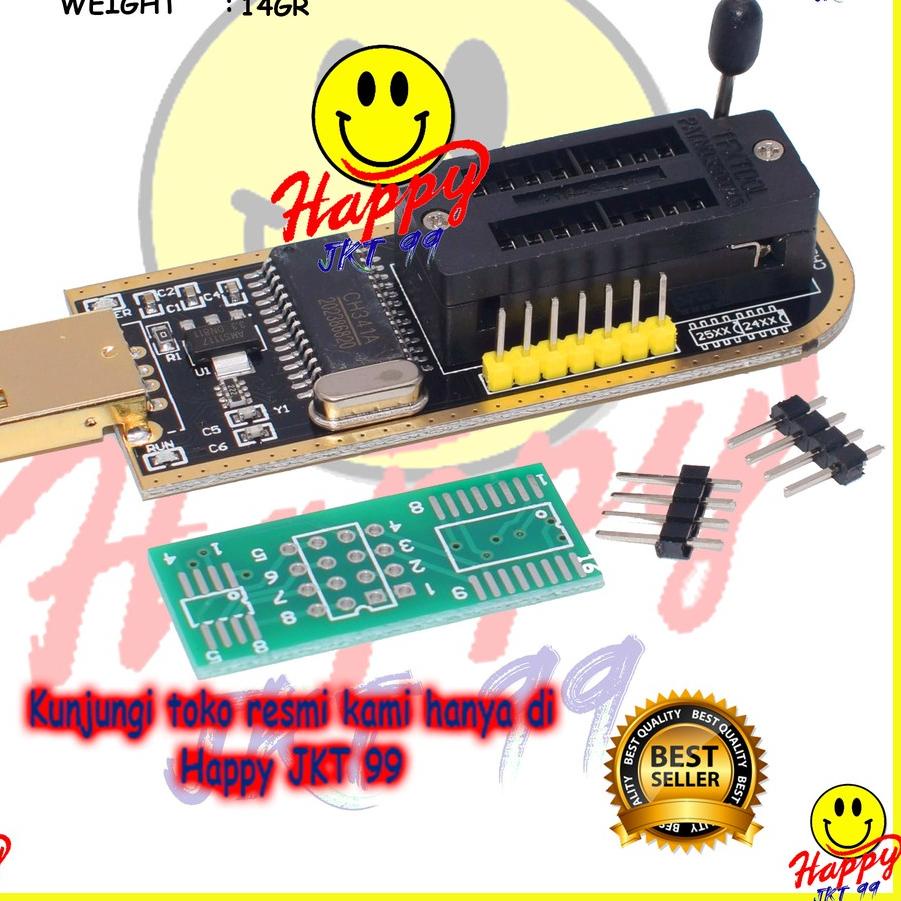 [ HAPPY JKT 99 ] ORIGINAL CH341A CH341 CH 341 24 25 SERIES EEPROM FLASH BIOS USB PROGRAMER