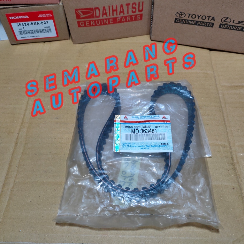 timing belt L300 diesel old timing belt pendek mitsubishi L300 lama