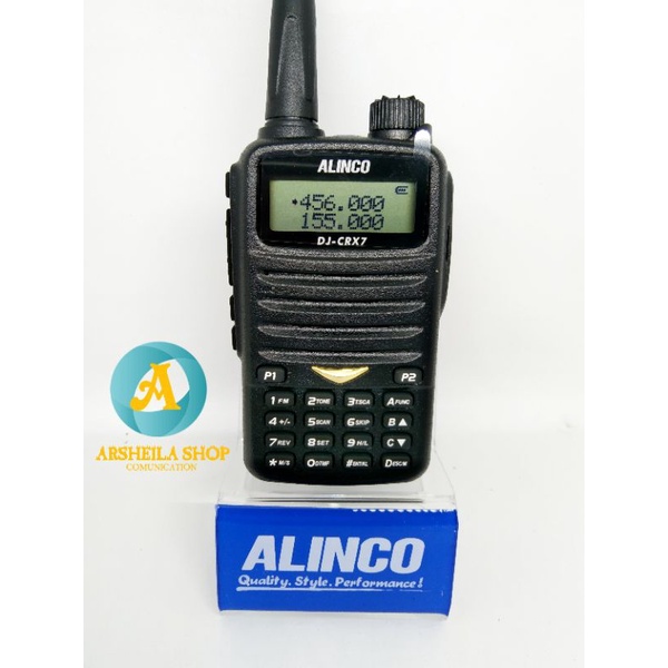 Ht alinco DJ crx 7 original garansi 1 tahun