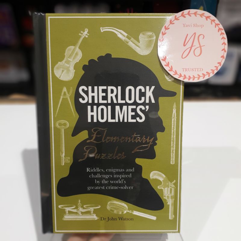 SHERLOCK HOLMES: ELEMENTARY PUZZLES (HC) IMPORT BOOK ORIGINAL