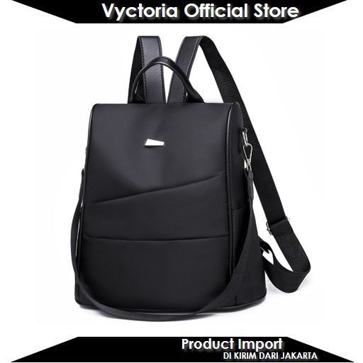 (COD) Vyctoria VOS2253 Tas Ransel Wanita Import Backpack Stylish Promo LT1341 BTH4423 EL910 BQ2253 G1651 7082 1341 910 4423 2253