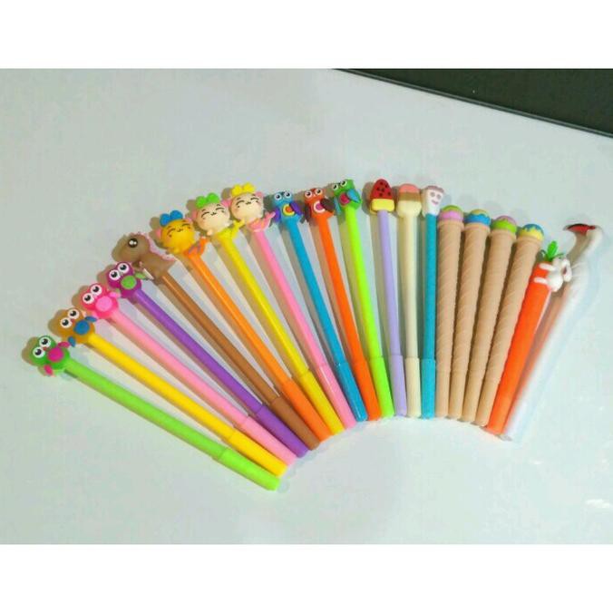 

Trend Terlaris Pulpen Gel Pen Karakter Lol Unicorn Christmas Doraemon Avengers Limited Edition