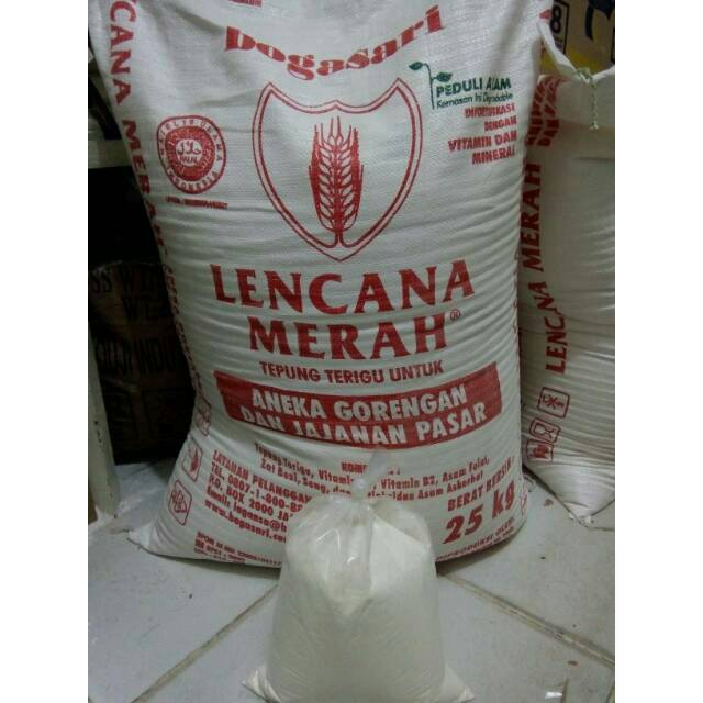 

Tepung terigu LM repack 250gr