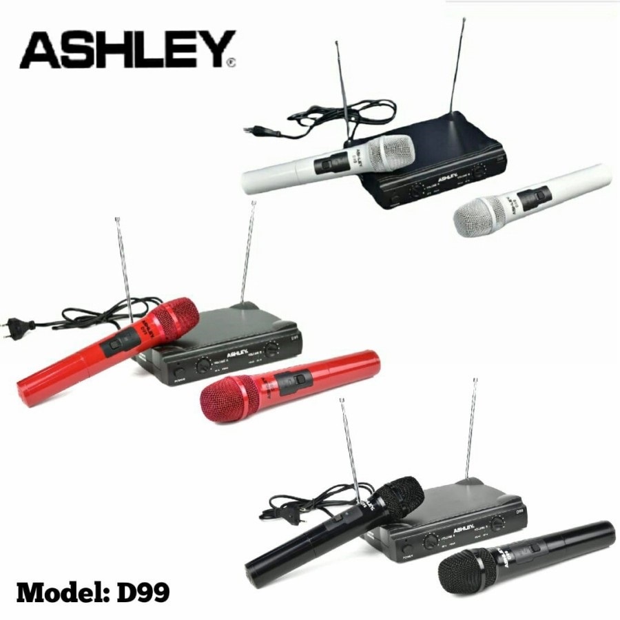 Mic Ashley D99 / Mic Wireless Ashley D 99 Original Ashley D99