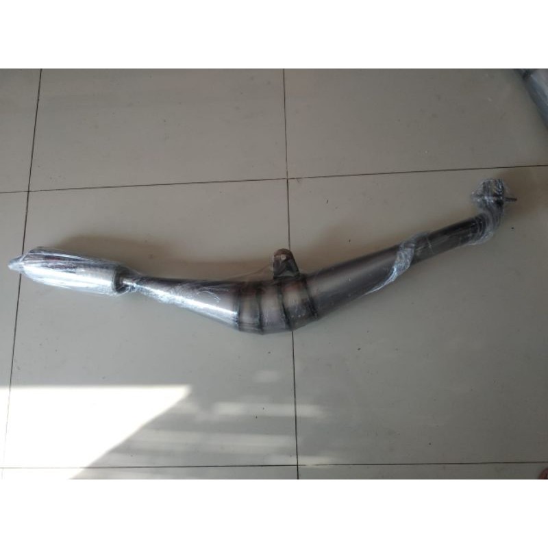 Knalpot bobokan model standar fizr atau poswan merk makerbeam