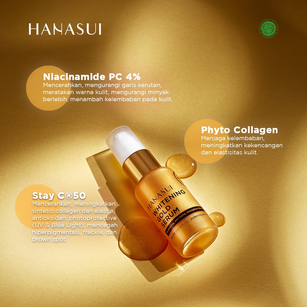 Hanasui Serum Gold Whitening