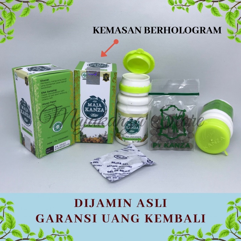 MAJAKANZA 100% Asli / Obat Keputihan Kista Miom Tanpa Operasi  / Pelancar Haid Paling Ampuh / Atasi Nyeri Haid / Perapat Miss V Majakani Kanza / Manjakanza Manjakani