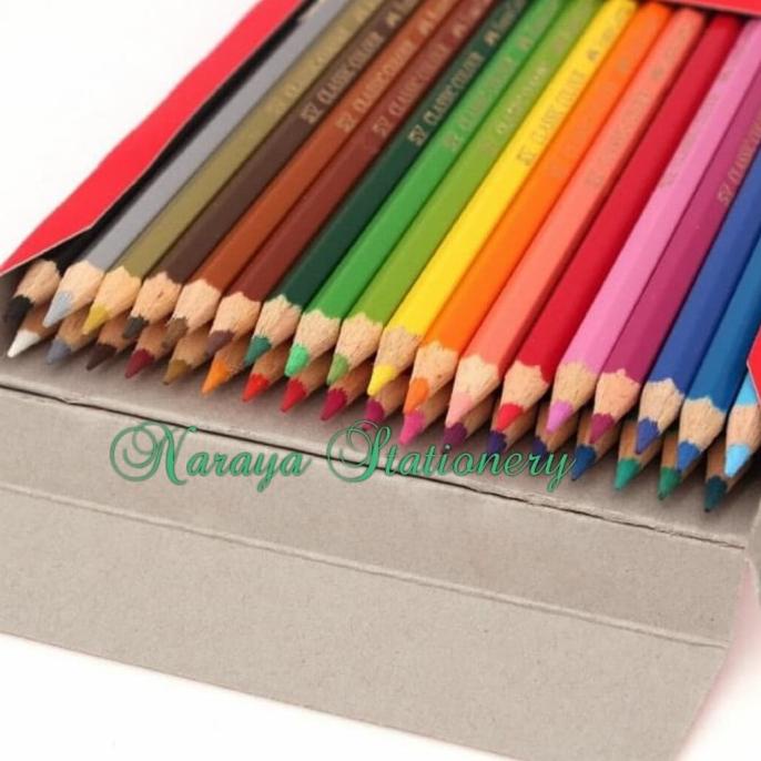 

Faber-Castell Pencil Warna Classic Colour 48 + Free Rautan