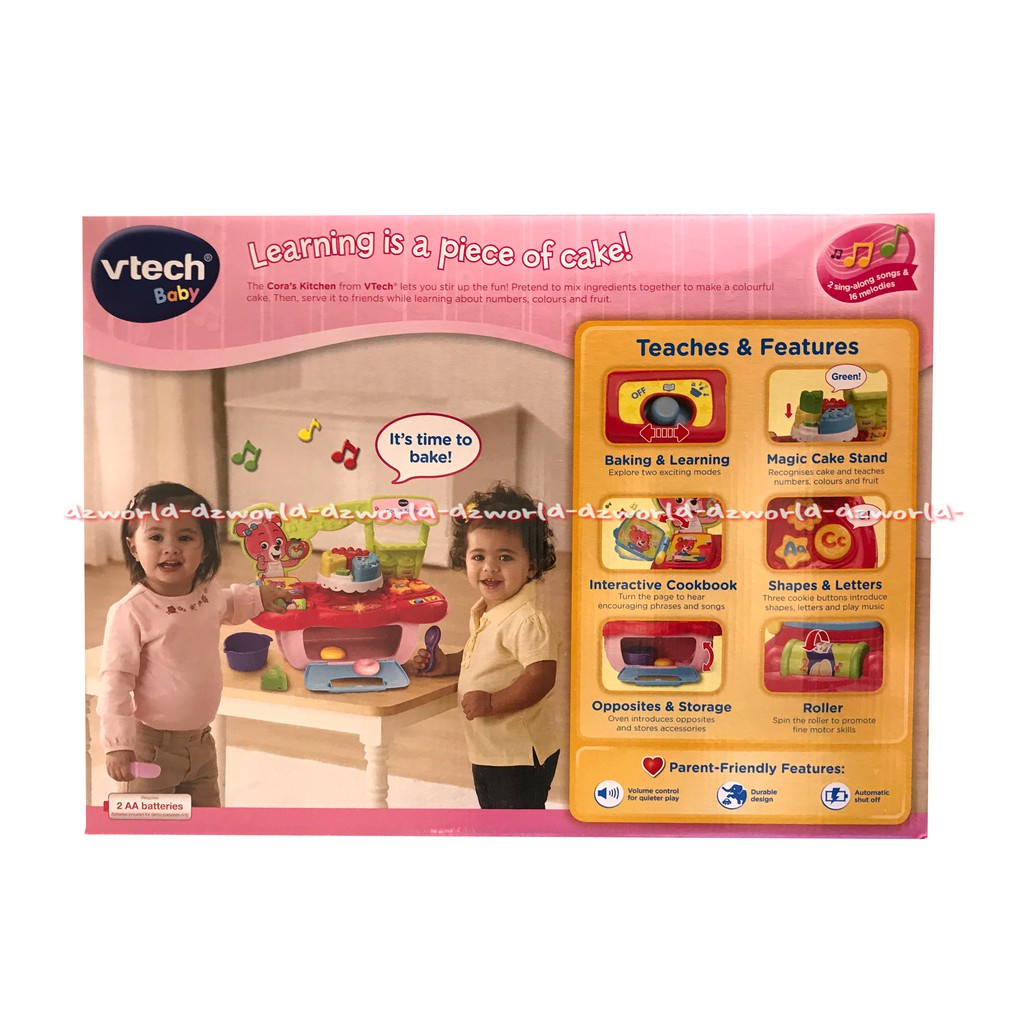 Vtech Baby Cora's Kitchen Mainan Dapur Bayi Baby Cildren Kitchen Mainan Masak Masakan Membuat Kue