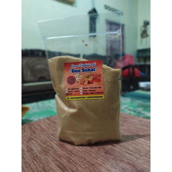 

jamu tradisional serbuk Jahe