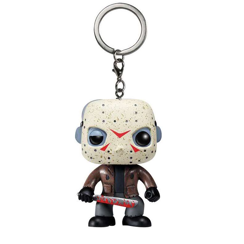 Funko POP Gantungan Kunci Bentuk Boneka Jason Voorhees Krueger 13th Bahan PVC Untuk Souvenir Halloween