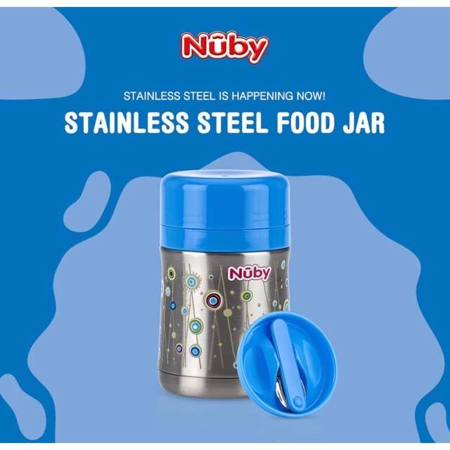 Nuby stainless steel food jar