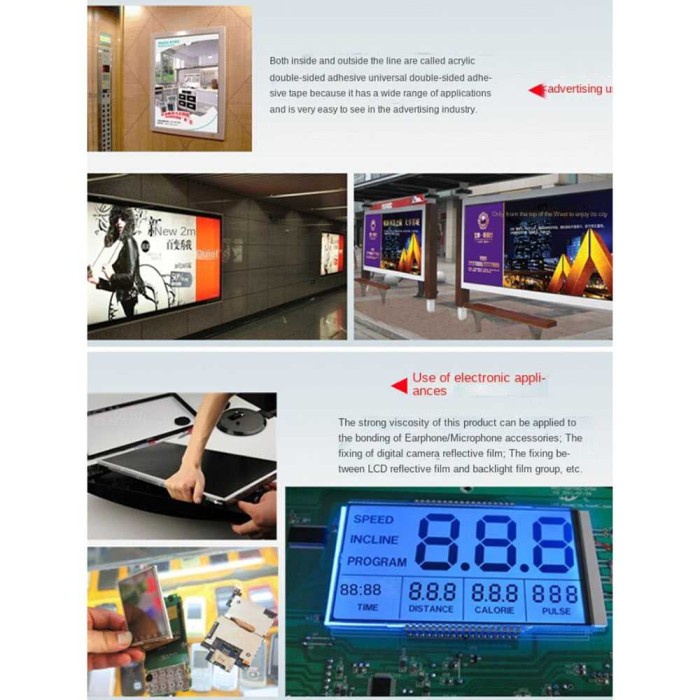 Lakban Double Side Strong Sticky Glue Tape 50 meter Nuopeylo- ZNK945