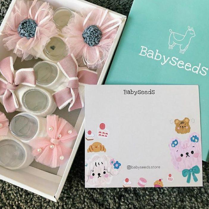 

BABYSEEDS - Gift box package (mix 3 socks)