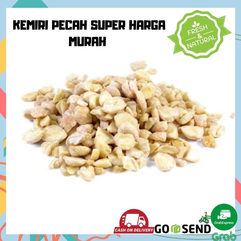 Kemiri Pecah Bumbu Dapur Cherilstore