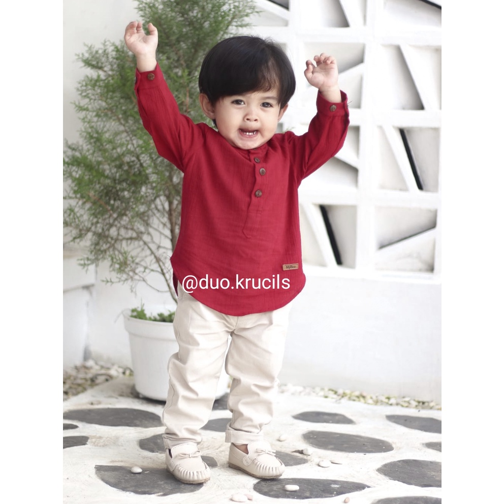 SERI WARNA (A)  Kurta AL FATIH baju muslim anak by mybee | DUO KRUCILS