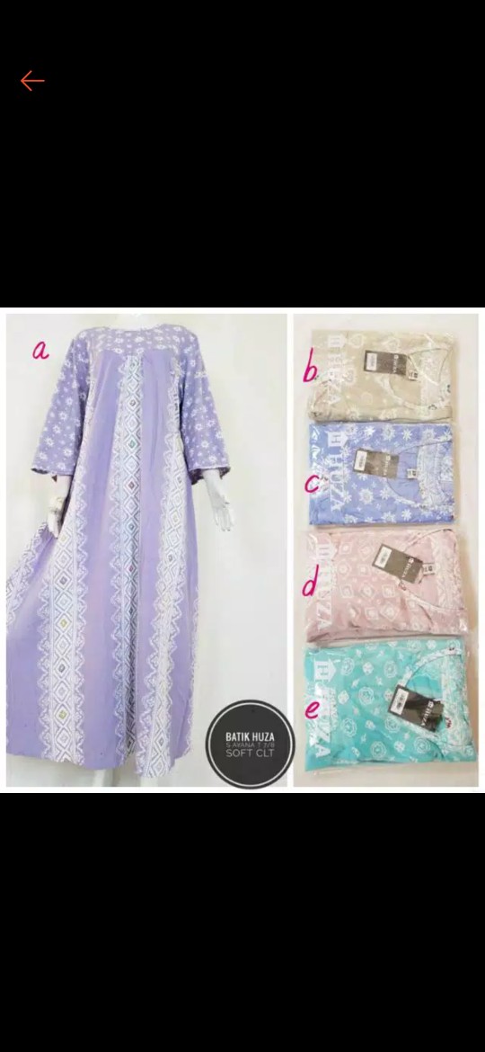 Batik Paradesa Part Of Huza Batik Sekdres Klok Resleting (k)