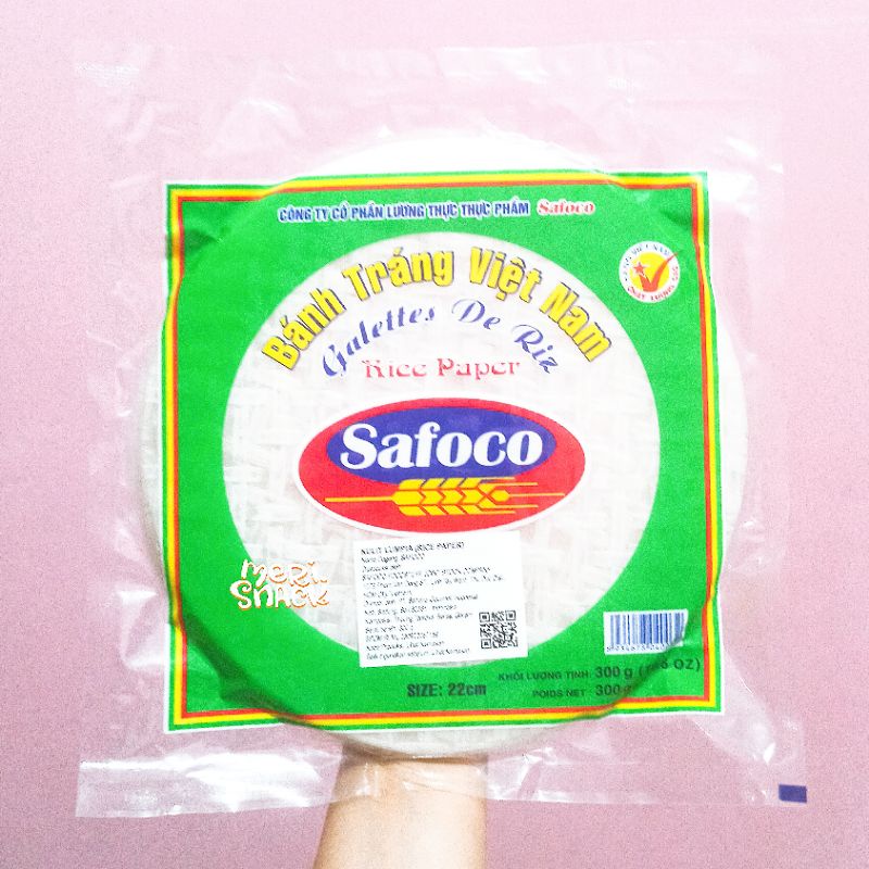 

Safoco Kulit Lumpia Vietnam 22cm Rice Paper 300gr