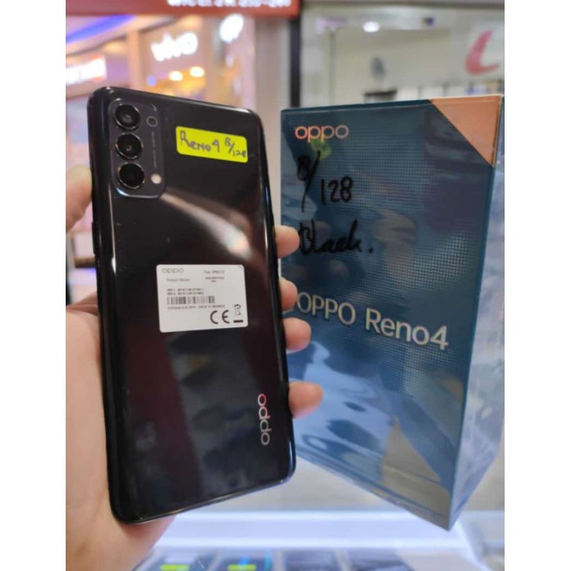 Oppo Reno 4 8/128gb second berkualitas original