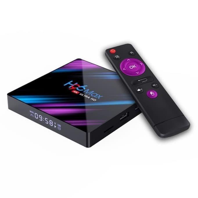 Android Tv BOX H96 MAX X3 RAM 4 ROM 32 Android 9.0 S905X3 Wifi