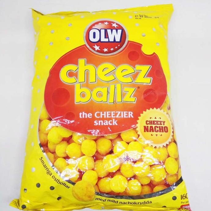 

favorit] OLW CHEESE BALLS 160 G