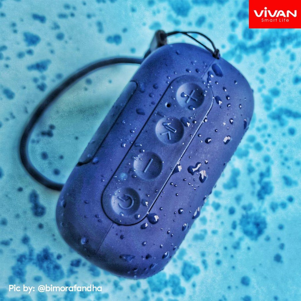 Vivan VS1 Outdoor Bluetooth Speaker 5.0 Waterproof