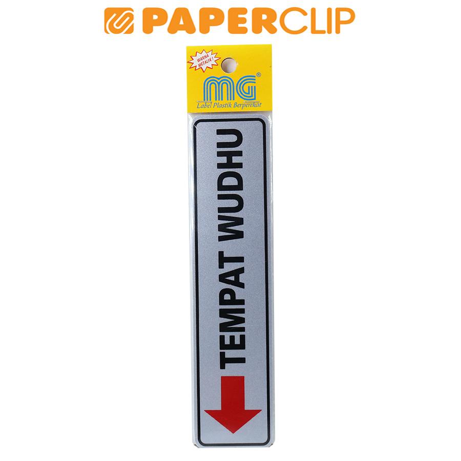 

SIGN MG 3A SILVER SL-18 TEMPAT WUDHU PANAH KIRI