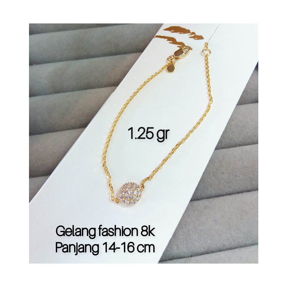 GELANG AYU GOLD EMAS ASLI WANITA DEWASA RINGAN COCOK UNTUK KADO KADAR 375/8KARAT
