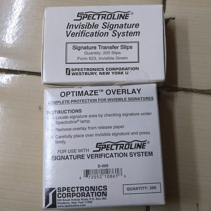 

(TERLARIS) SPECTROLINE OVERLAY (1set)