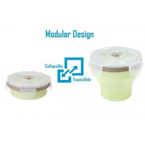 Babymoov Silicone Containers - 3pcs x 240ml