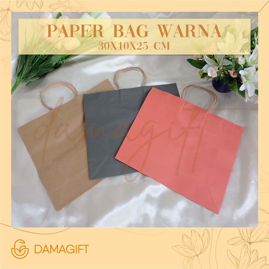 

Paper Bag 40x10x25 Cm Warna Warni