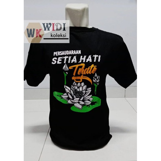 Kaos sh teratai sablon lengan pendek