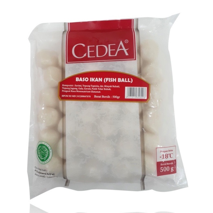 

CEDEA BASO IKAN BESAR 500GR / FISH BALL BAKSO IKAN