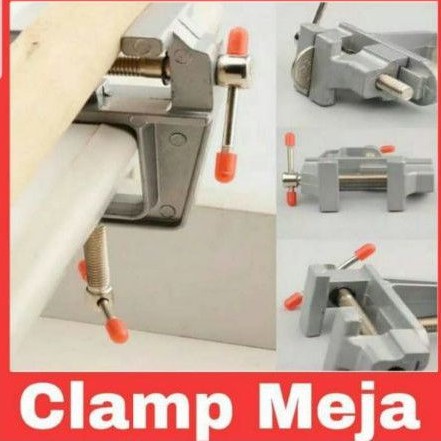 Klem Meja/ Ragum mini/ Mini clamp/ Klem Catok Penjepit