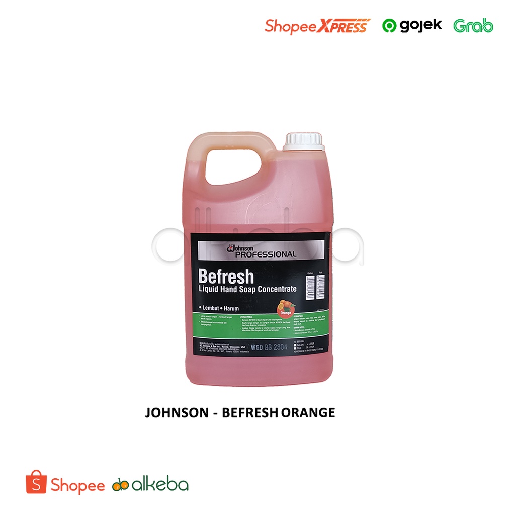 Befresh Johnson / Sabun Cuci Tangan orange