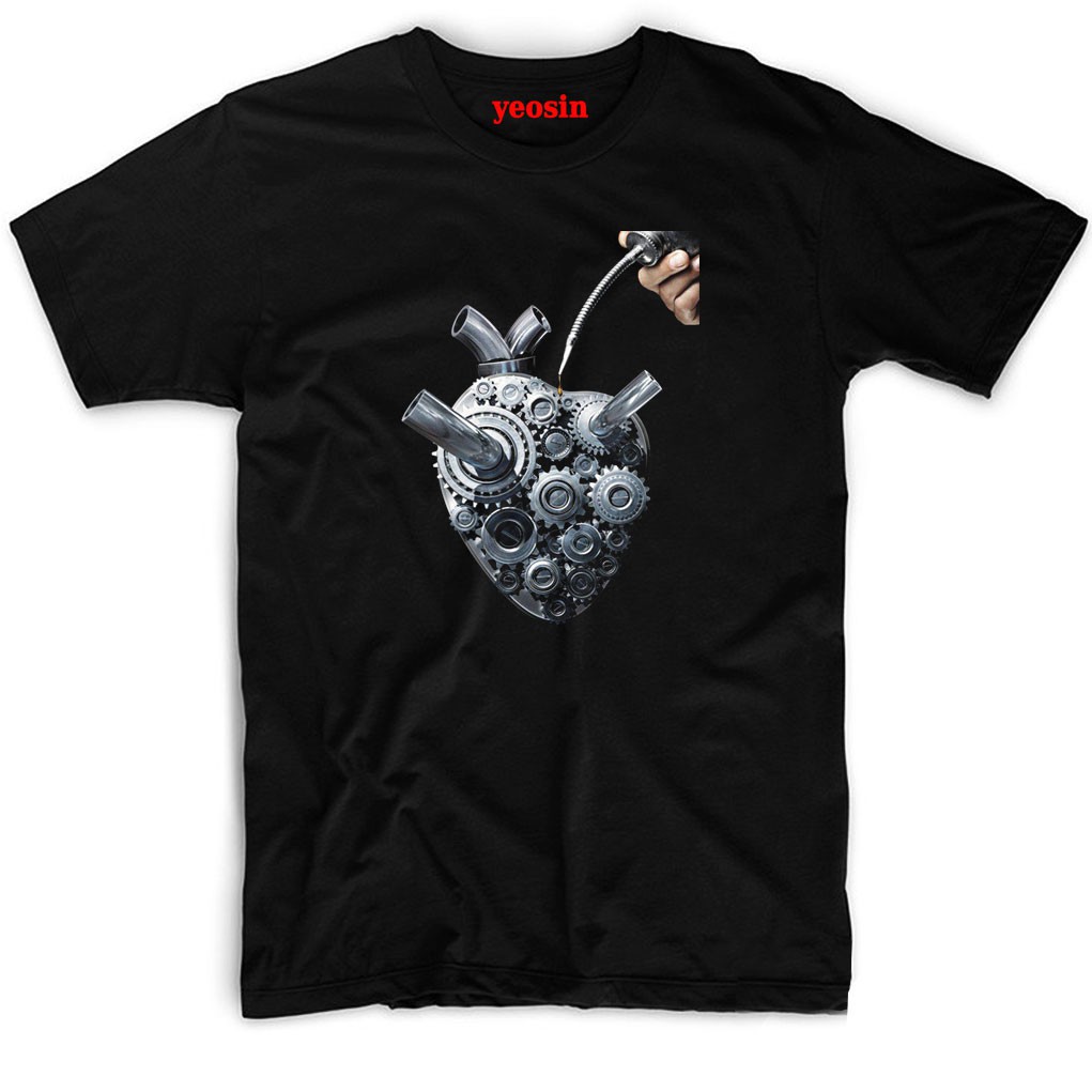 Kaos Custom By Request Engine Heart "Y0290"