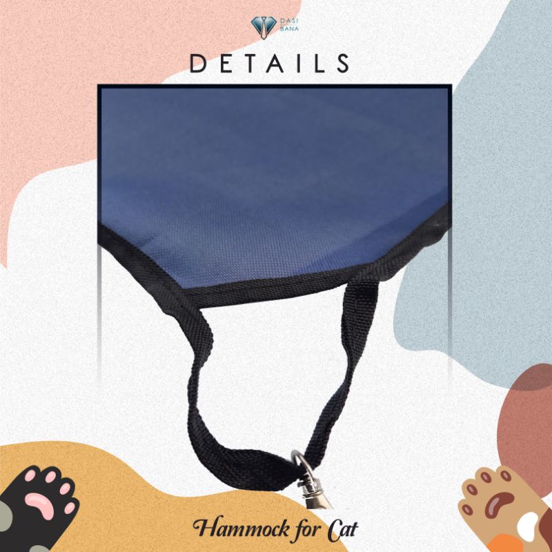 Hammock Ayunan | Tempat Tidur Gantung Kucing