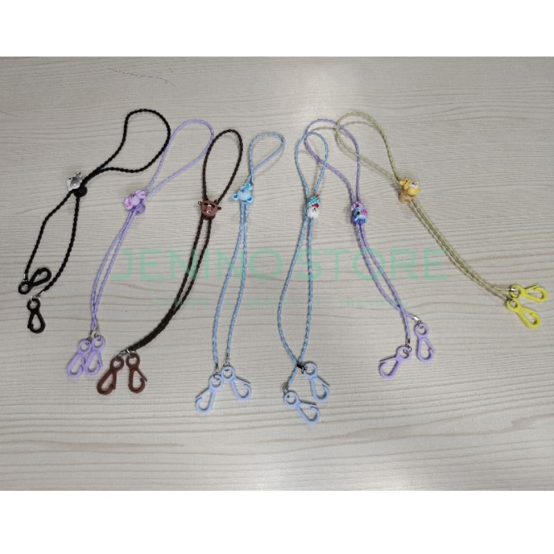 kalung masker anak strap masker anak serut kalung masker BT21 kalung masker BTS karakter