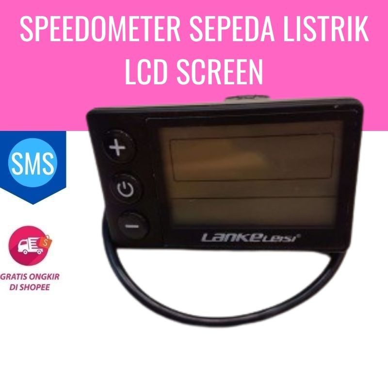 Speedometer LCD Screen Sepeda Listrik Aksesoris Sepeda