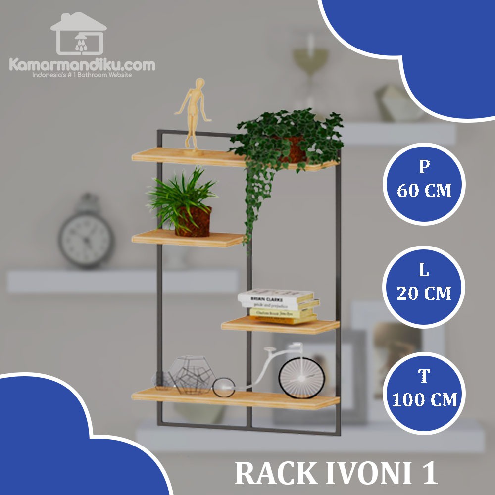 rak ambalan kayu termurah - rak ambalan ivoni 1 - rak ambalan besi