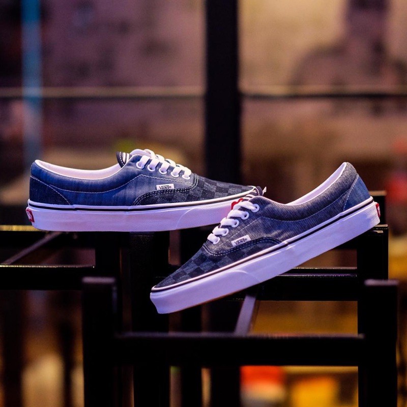 Vans Era Denim Mix Checkerboard UK Exclusive “Multi / True Blue