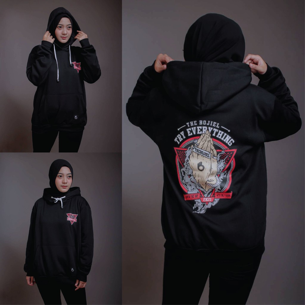 Sweater Hoodie Tangan Outerwear Original Distro The Bojiel Wanita Pria /jake hodie original thebojie