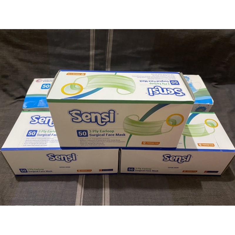 SENSI MASKER EARLOOP 50pcs