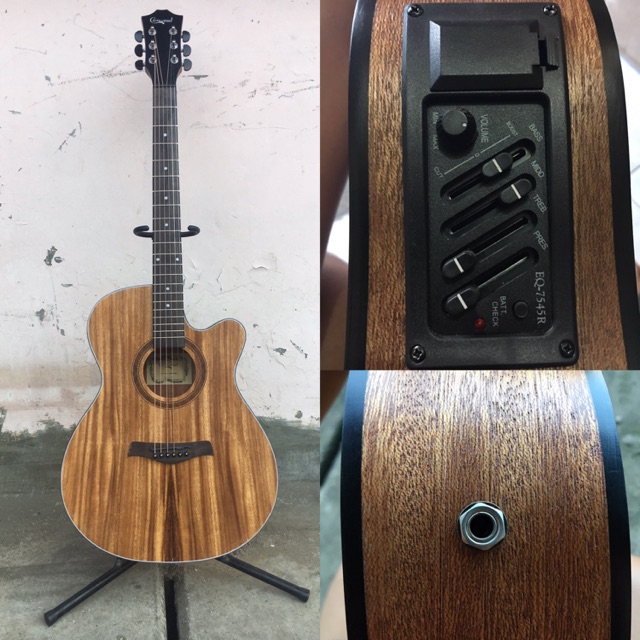 Gitar akustik elektrik Original Camwood Iwc-235 NSK murah seperti cowboy gwc-235