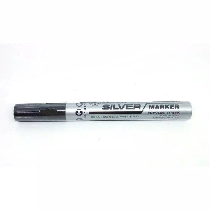 

Spidol Snowman Paint Marker Silver Besar
