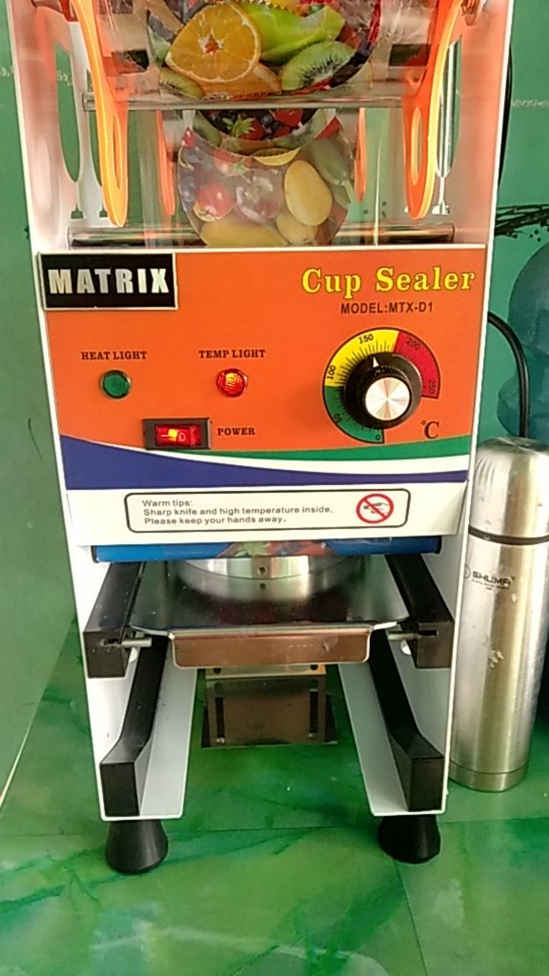 Mesin Cup Sealer Press Gelas Plastik Manual D1