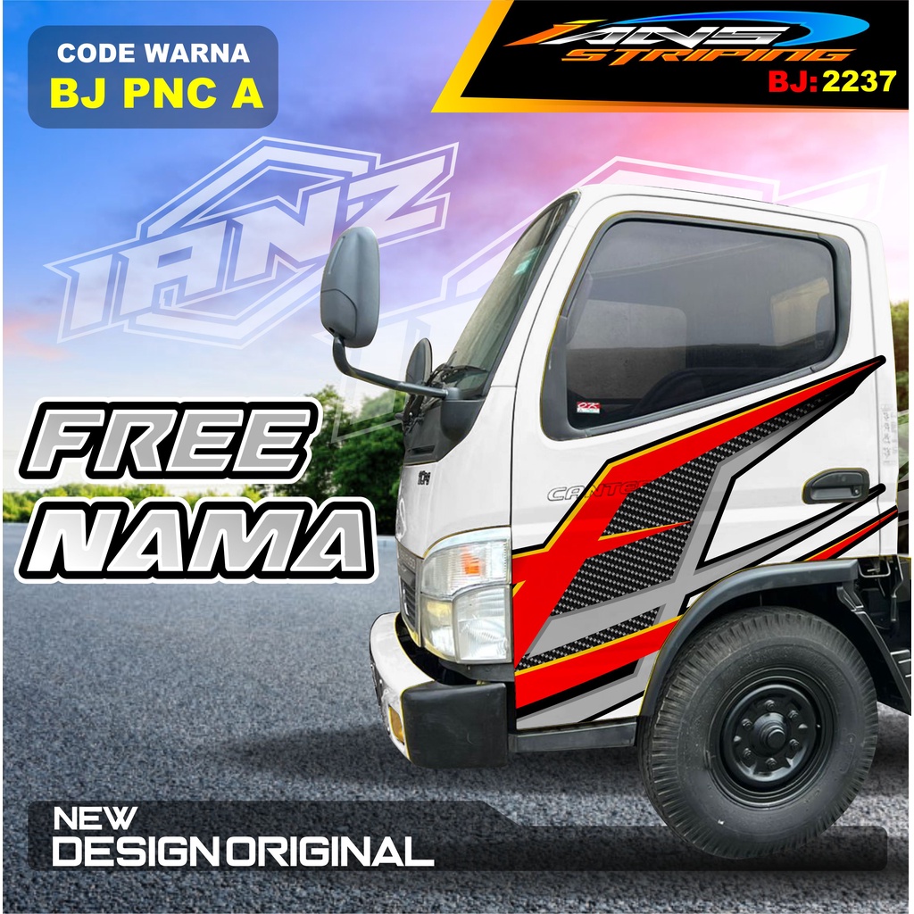 STICKER PINTU TRUK FUSO RAGASA / DECAL PINTU DUMTRUK  / STIKER MOBIL TRUK / STIKER PINTU TRUK KEREN